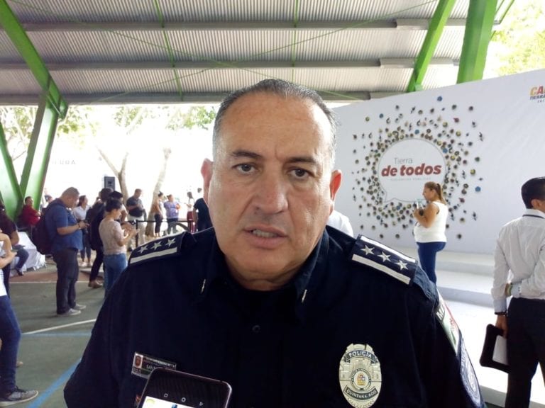 Aumentan detenciones y disminuyen robos en Cancún