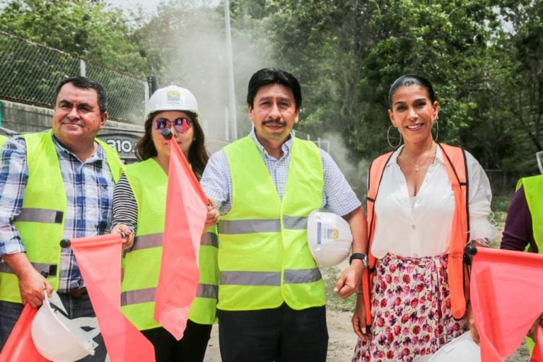 Víctor Mas da banderazo a obra de “Andador Ecológico” en Tulum