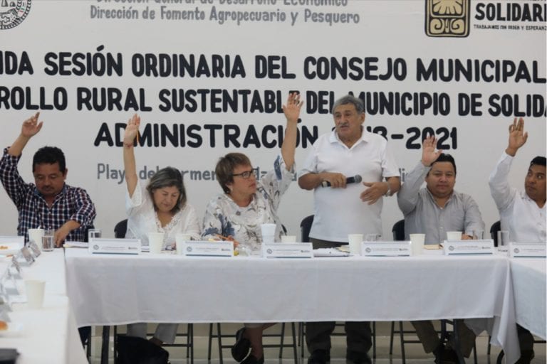 Sector agropecuario en Solidaridad será apoyado para mejorar sus condiciones de trabajo