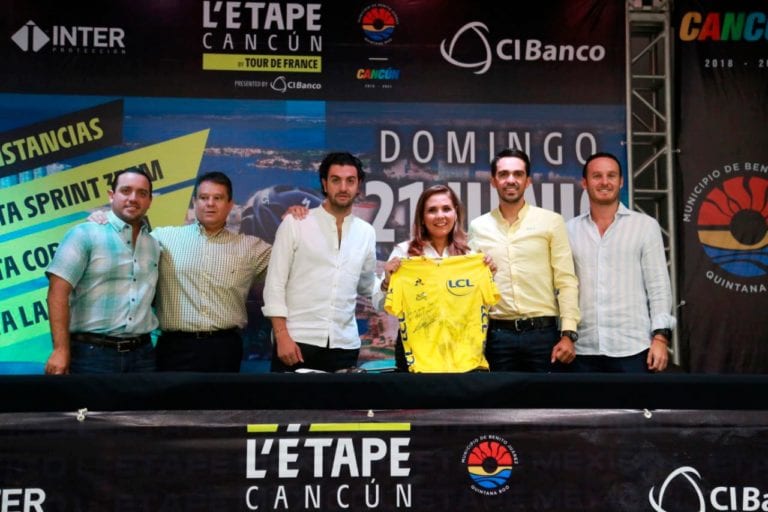 Presenta Contador “L’étape Cancún 2020” del Tour de Francia
