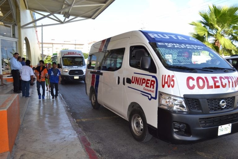 Nuevas tarifas de transporte en Cozumel, a partir del 1 de septiembre