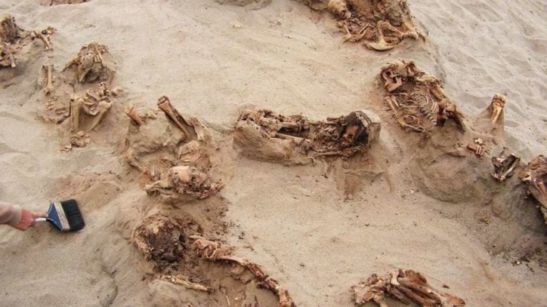Encuentran el mayor sacrificio de niños de todos los tiempos