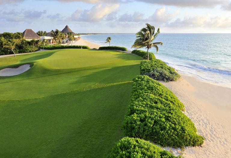 Listo el campo “El Camaleón” para el Mayakoba Golf Classic 