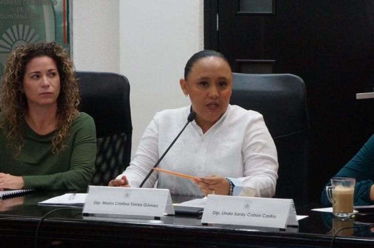 Cristina Torres llama a un trabajo coordinado dentro del Congreso de Q. Roo