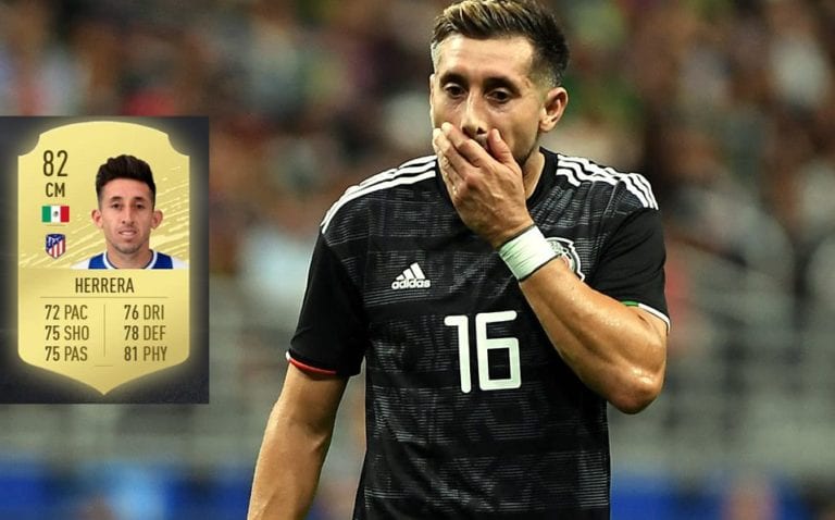 ¿Y el guapo? Héctor Herrera seguiría siendo ‘feo’ en el FIFA 20