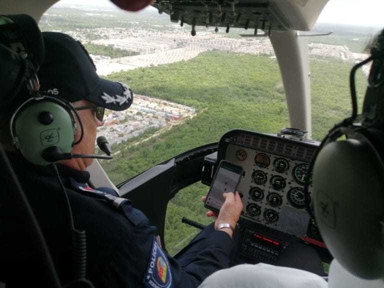 Arranca operativo de búsqueda de mando policiaco, hasta por aíre