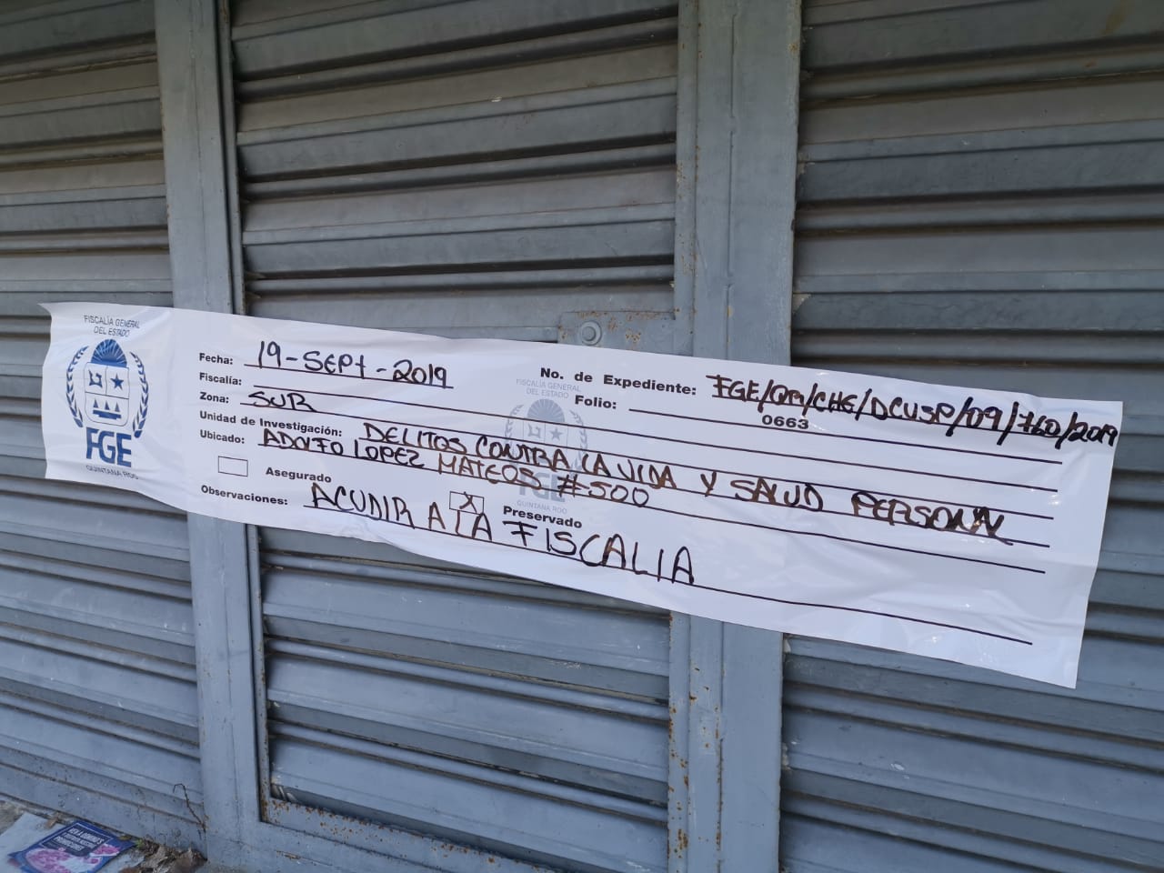 Clausuran guardería en Chetumal por muerte de bebé que se ahogó con leche