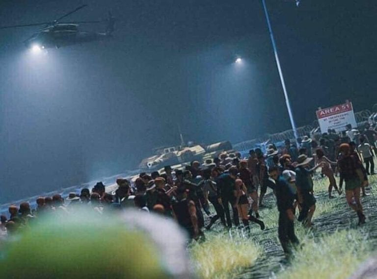 Se dan cita en el Área 51 para liberar a los alienígenas cautivos