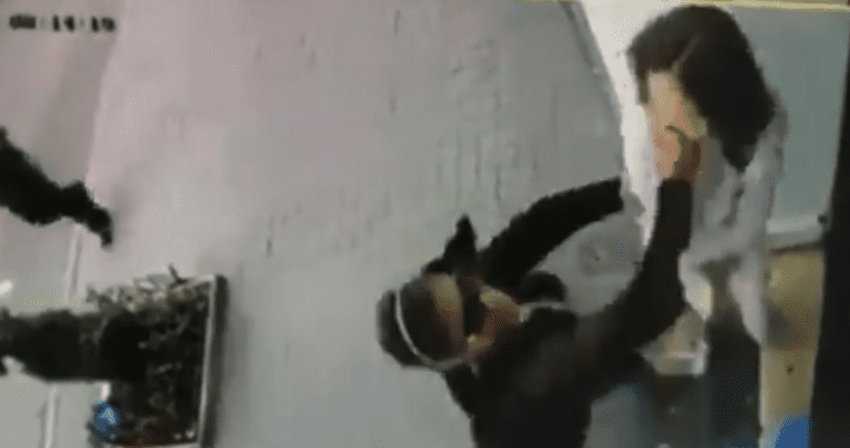 Mujer recibe puñetazo en la cara por alimentar perros de la calle