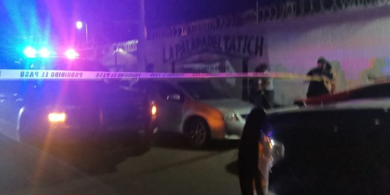 Disparan contra la fachada del bar “La Palapa del Tatich”