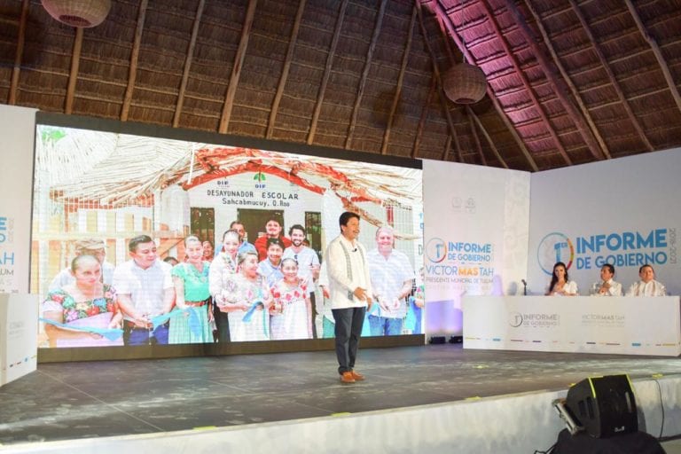 El sector empresarial respalda al presidente Víctor Mas Tah en su primer año de gobierno