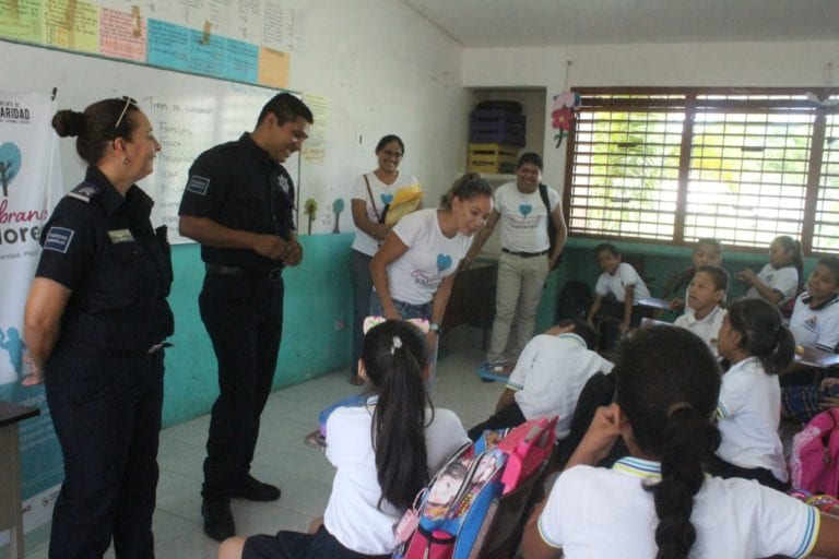 Impulsan programa “Sembrando Valores” en Solidaridad