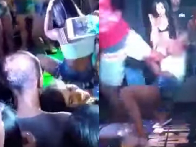 Patea en la cara a su novia por ‘perrear’ en público