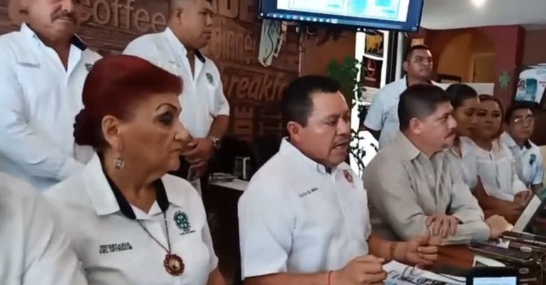 Presentan taxistas de Playa su nuevo tarifario