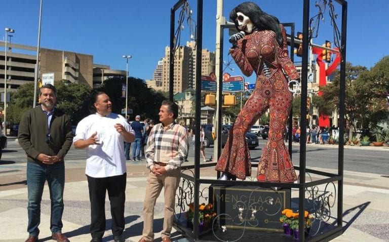 Crean catrina de Selena con motivo del “Día de Muertos”