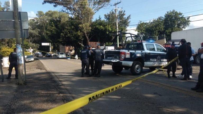 Comandante de la policía municipal de Cuernavaca es asesinado