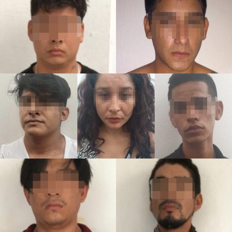 Logra FGE la legal detención de siete personas por el delito de secuestro