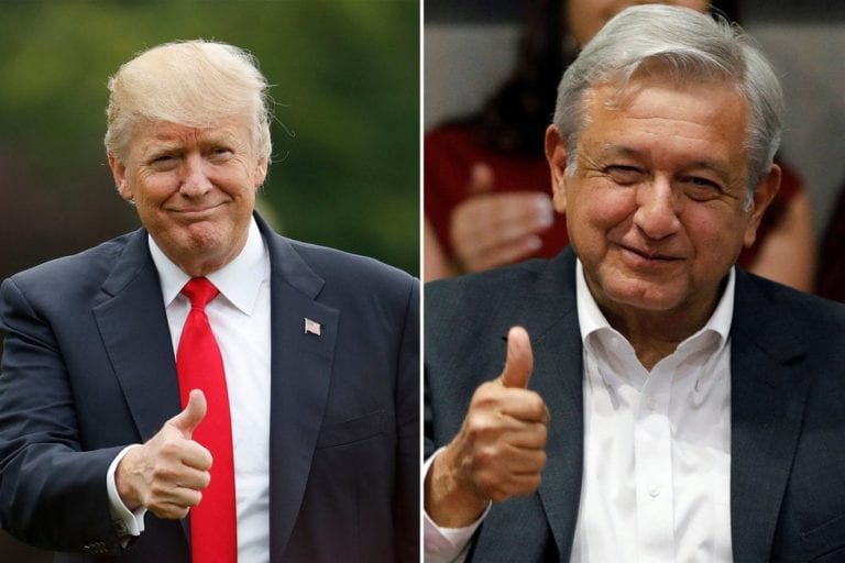 Trump respalda a López Obrador por los sucesos en Culiacán