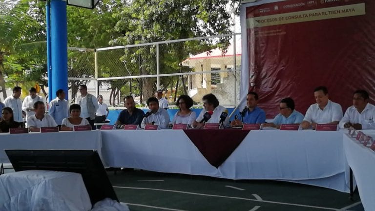 Todo listo para la consulta del Tren Maya en Quintana Roo