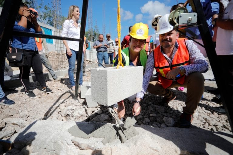 Inicia la construcción de las nuevas oficinas del GEAVIG y del Instituto de la Mujer en Solidaridad