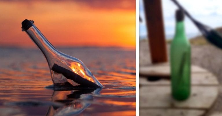 Le responden 9 años después de lanzar botella con un mensaje al mar