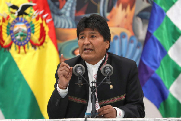 Evo Morales denuncia golpe de Estado