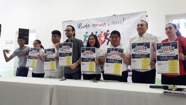 Primer Carrera Pedestre “Todos Unidos por la Discapacidad” en Cozumel