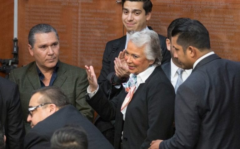 Piden renuncia de Olga Sánchez Cordero en redes sociales