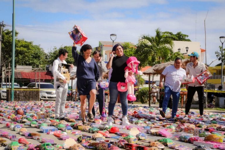Galería: Así lució el Kilómetro de Juguetes en Tulum