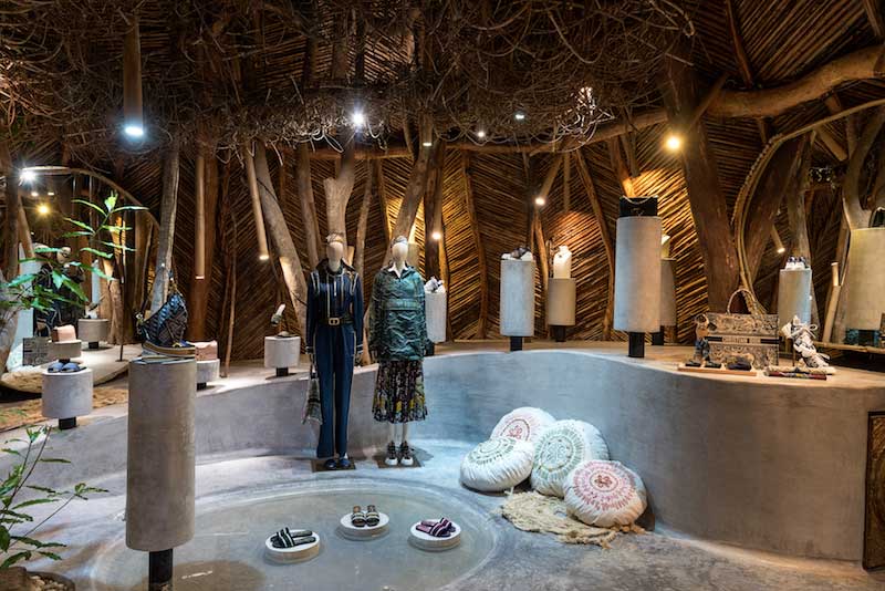 Conoce las dos 'pop up stores' de DIOR en Quintana Roo; una inspirada en el paraíso de Tulum