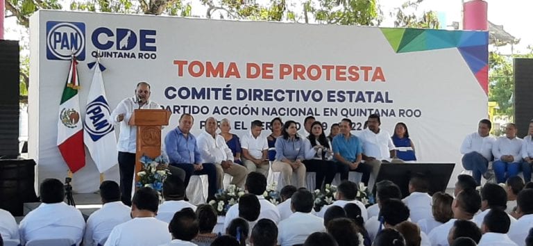 Asume Faustino Uicab dirigencia del PAN con mensaje de unidad