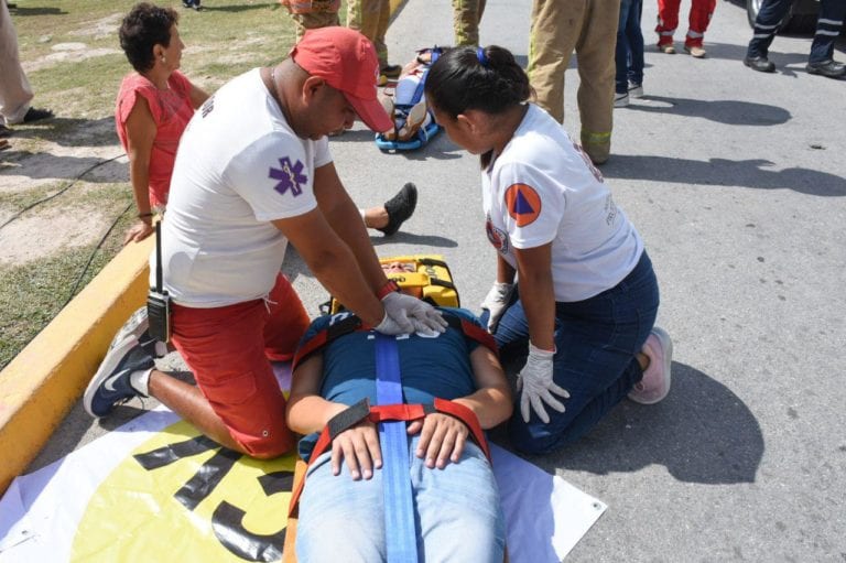 Se alista Puerto Morelos para Macrosimulacro Nacional del lunes 20 de enero