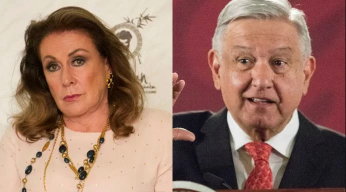 Laura Zapata 'pierde la cabeza' y maldice a nieto de AMLO