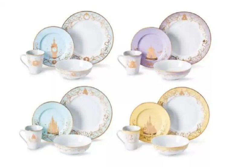 Conoce la vajilla inspirada en las princesas Disney