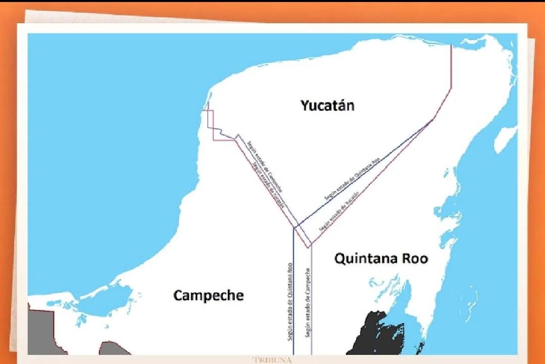 Conoce el origen del conflicto limítrofe entre Quintana Roo, Campeche y Yucatán