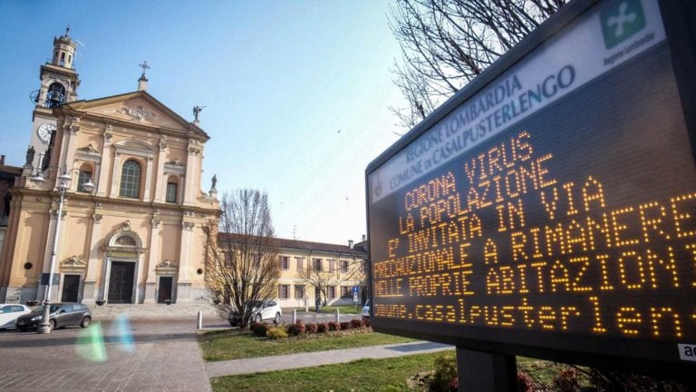 Galería: Milán, la ciudad que se volvió “fantasma” por coronavirus en Italia