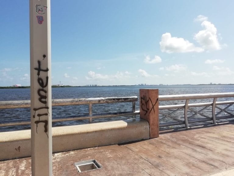 Muestra Tajamar huellas de deterioro, por años de cierre