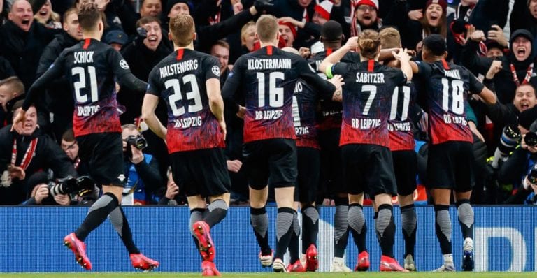 Leipzig vence a Tottenham en los octavos de final de la Champions League