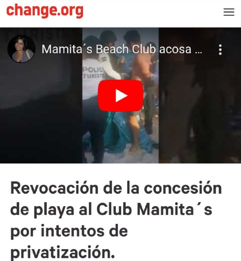 Firmas en Change.org para quitarle la concesión a Mamitas ya tiene más de 24 mil