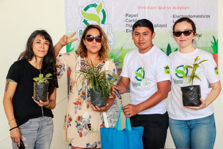 Con programa de reciclaje protegen el medio ambiente en Tulum