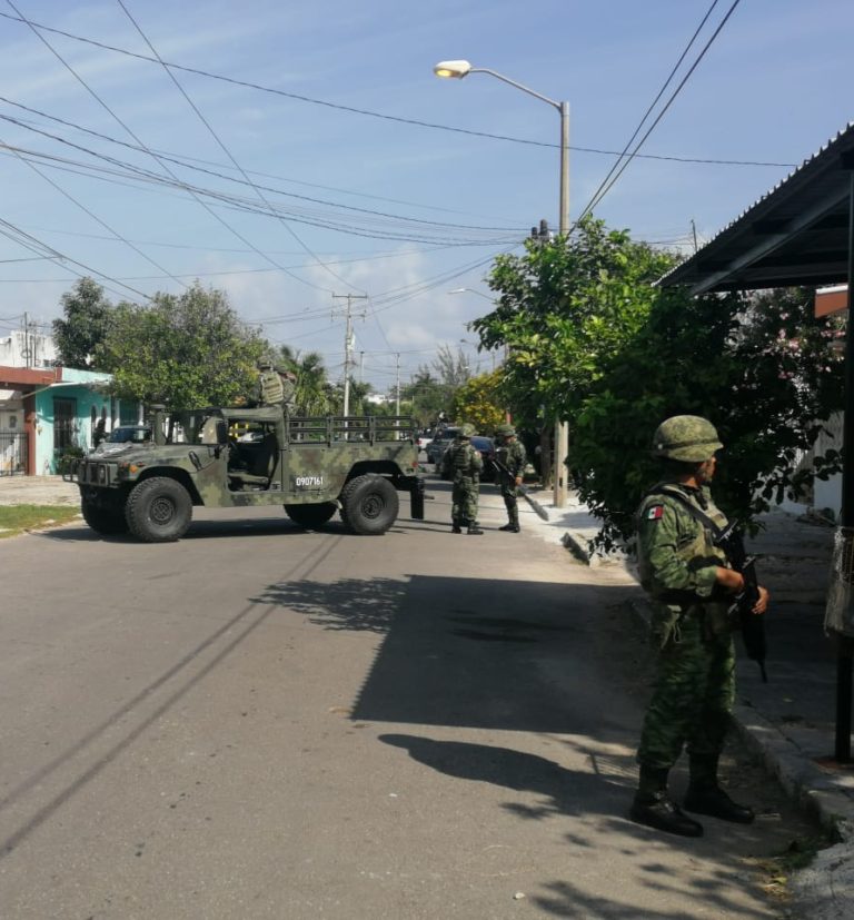 Realiza policía ministerial cateo en una casa de Chetumal