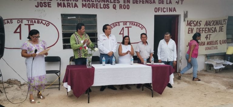 Arranca en Quintana Roo la defensa de la 4ta. Transformación