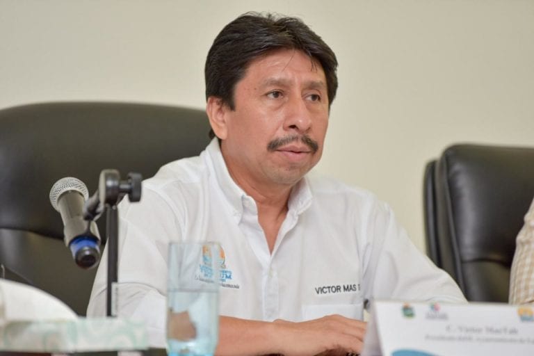 Por Covid-19, suspende Víctor Mas algunas actividades del Ayuntamiento de Tulum