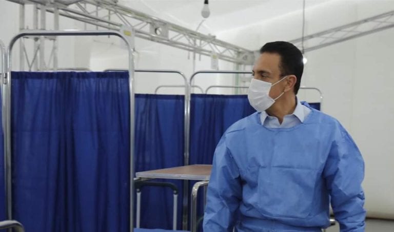 Omar Fayad, gobernador de Hidalgo, da positivo a coronavirus