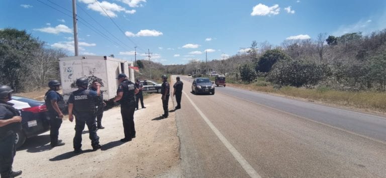Ponen filtro en Zona Maya para acorralar a delincuentes