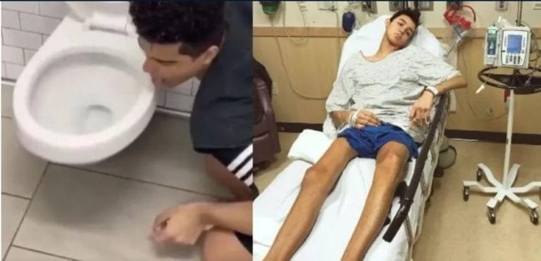 Da positivo a Covid-19, influencer que lamió WC por ‘coronavirus challenge’