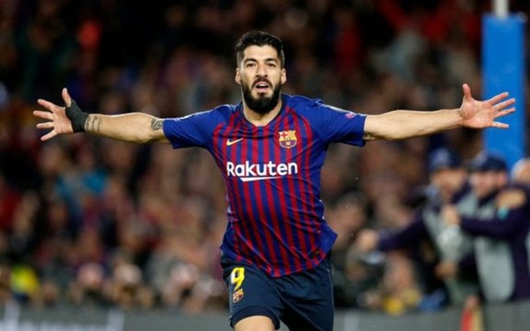 Luis Suárez responde al reto de Messi