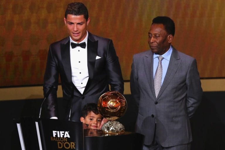 Pelé elige a Cristiano Ronaldo como el mejor jugador del mundo