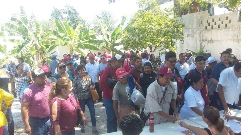 Realizan paro de labores trabajadores del SUTSA en Chetumal y no es por COVID-19