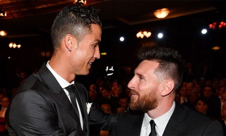 Messi y Cristiano mandan mensajes de apoyo por Covid-19